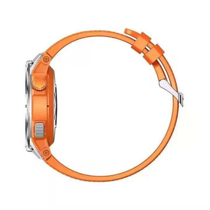 TUTT Rugged Smartwatch for Men Women | Compass GPS Exercise | AMOLED Metal Dial | 2 Military Straps | Always-On Display Long Battery Life | NX18 Pro - TUTT
