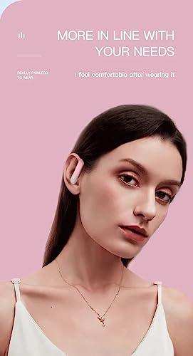 TUTT Right Ear Hook with Microphone BT 5.1+EDR Handsfree Earphones Single Ear Hook HD Call Business | Driving | 15 Hrs Call and Music | iOS Android - TUTT