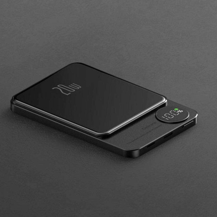TUTT S11 10,000mAh MagSafe Wireless Power Bank – USB-C PD 20W, LED Display, iPhone Compatibl - TUTT