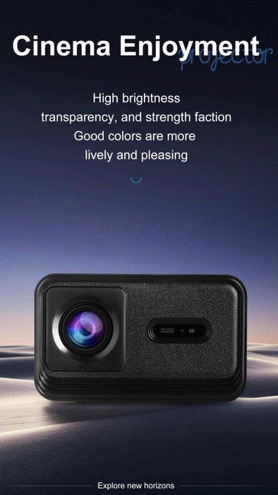 TUTT S24 Ultra Smart Home Theatre Cinematic Projector Auto Focus Keystone & APPs 4K | Android TV WiFi and Bluetooth, Netflix/YouTube Built-in Apps - TUTT