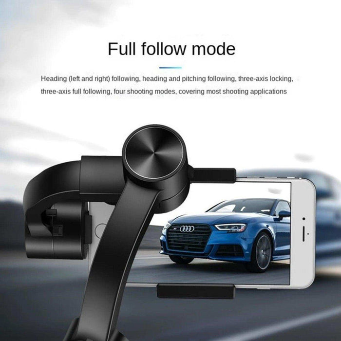 TUTT S5B (Upgraded) 3 Axis Gimbal Stabilizer Automatic Wireless Tripod Selfie Stick with 360° rotation handheld selfies for Smartphone Anti Shake Face Tracking Foldable Video Photo - TUTT