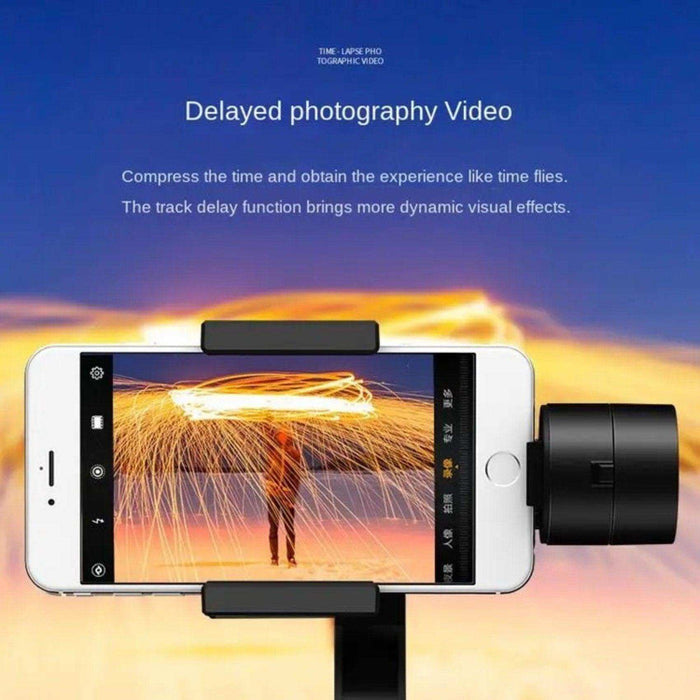 TUTT S5B (Upgraded) 3 Axis Gimbal Stabilizer Automatic Wireless Tripod Selfie Stick with 360° rotation handheld selfies for Smartphone Anti Shake Face Tracking Foldable Video Photo - TUTT