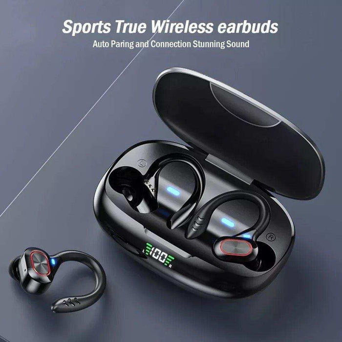 TUTT S730 Wireless Earbuds Bluetooth V5.0 Earbuds Built-in Mic Bluetooth Headphones in-Ear Stereo Wireless Earphones with Charging Case Waterproof Headset Ear Buds for Sport Running Business - TUTT