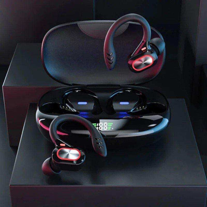 TUTT S730 Wireless Earbuds Bluetooth V5.0 Earbuds Built-in Mic Bluetooth Headphones in-Ear Stereo Wireless Earphones with Charging Case Waterproof Headset Ear Buds for Sport Running Business - TUTT