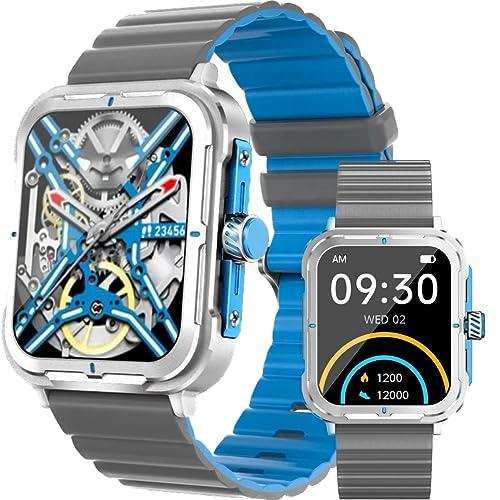 TUTT S8 Men Women Activity Fitness Tracker Pedometer SmartWatch NFC 1.9" HD Screen | AI Voice | IP67 Waterproof | Health and Sleep Monitoring | 128 Memory | Prestigious Gift Montre Intelligente - TUTT