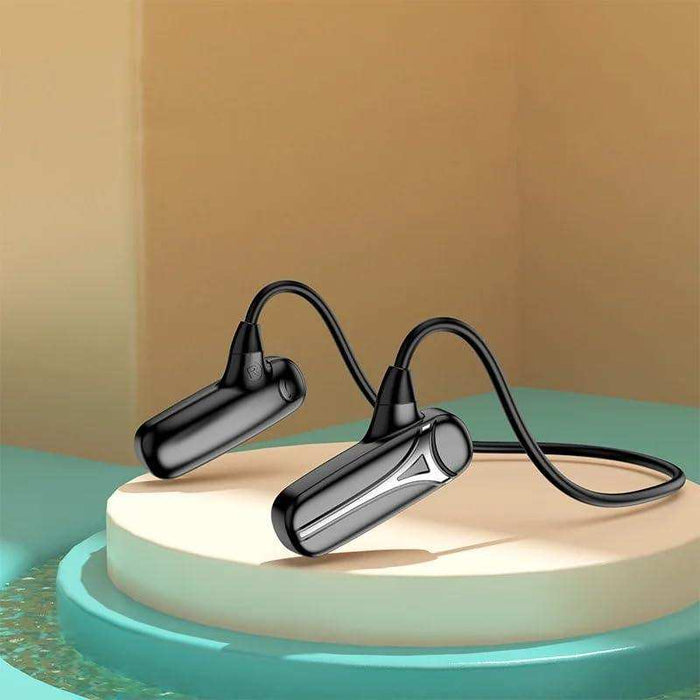 TUTT Sports Earphones Bluetooth Headphones with ENC Microphone Bone Conduction Wireless Headset for Workouts and Running, 10 Hours of Music, Casque sans fil à Conduction osseuse - TUTT