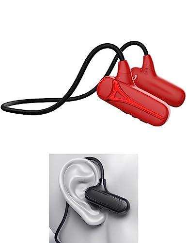 TUTT Sports Earphones Bluetooth Headphones with ENC Microphone Bone Conduction Wireless Headset for Workouts and Running, 10 Hours of Music, Casque sans fil à Conduction osseuse - TUTT