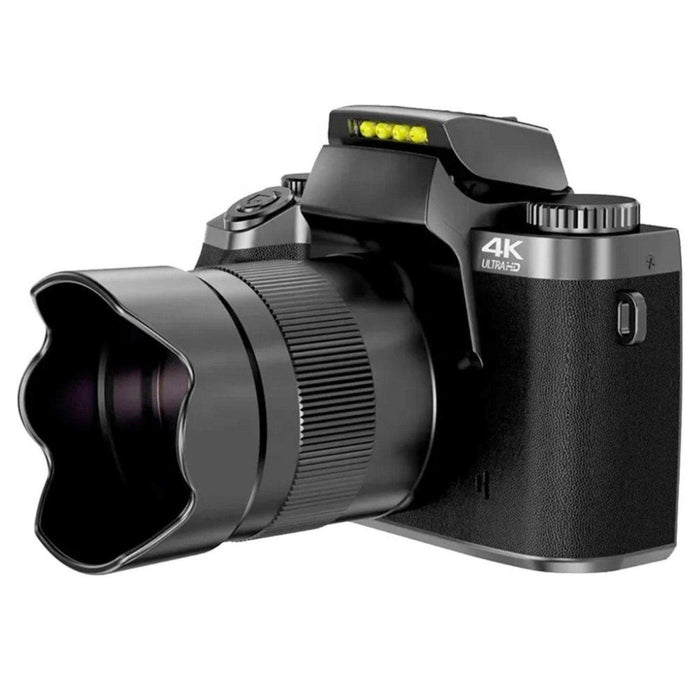 TUTT 64MP Digital Camera and Camcorder 4K/60fps Mirrorless | Dual Camera for Selfie Vlogging W5 | Premium Combo + 128GB SanDisk - TUTT