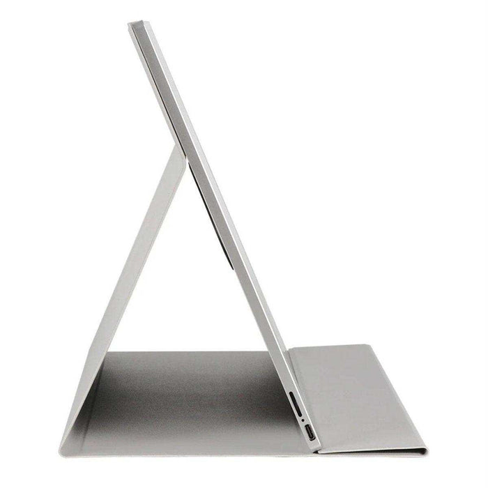 TUTT 16” Portable Touchscreen Monitor FHD IPS | Stand & Case | Built-in Speaker | Aluminum Frame - TUTT