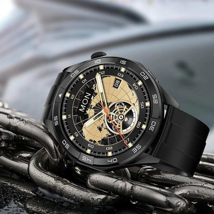 TUTT X105 Metal Case Men Smart Watch | 1.55'' Large HD Screen IP67 Tactical SmartWatch with BT Call Pedometer Sport Modes - TUTT