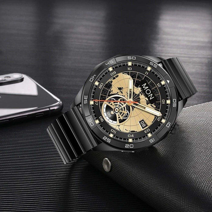 TUTT X105 Metal Case Men Smart Watch | 1.55'' Large HD Screen IP67 Tactical SmartWatch with BT Call Pedometer Sport Modes - TUTT