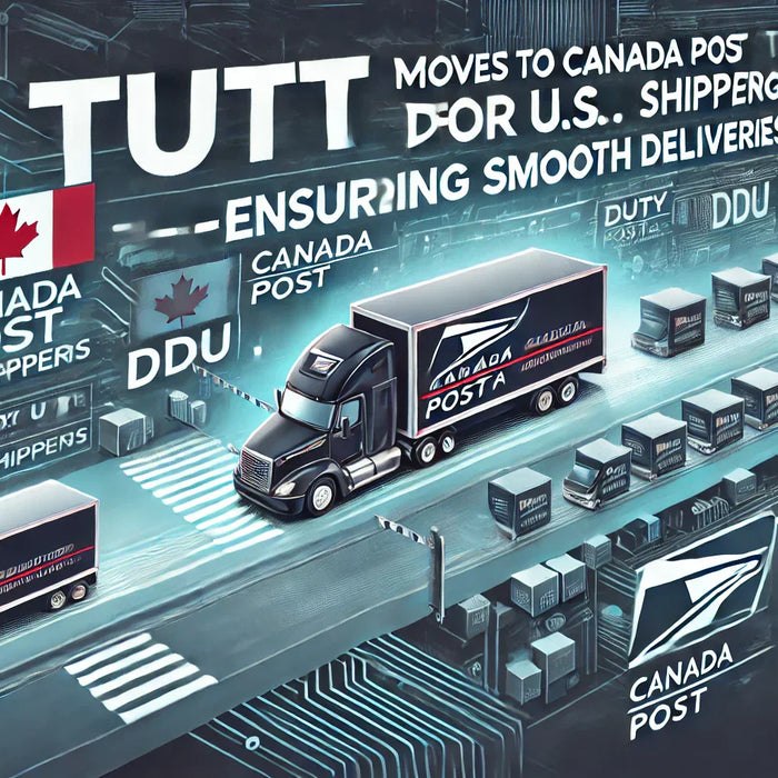 TUTT Moves to Canada Post DDU for U.S. Shipments – February 27, 2025 Update