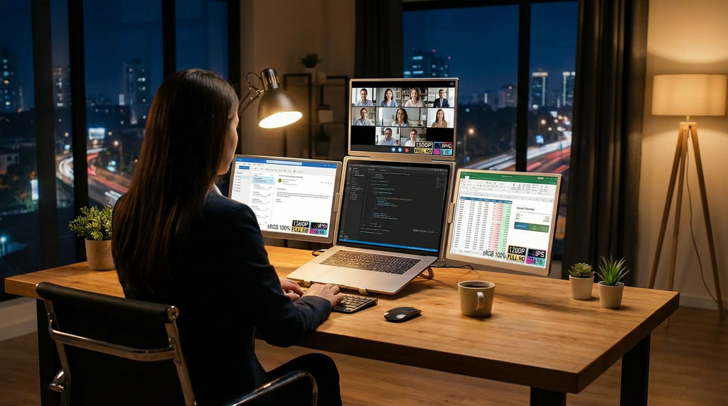 The Evolution of Productivity: A Deep Dive into the Portable Monitor and Laptop Screen Extender Market in Canada (2024–2026)