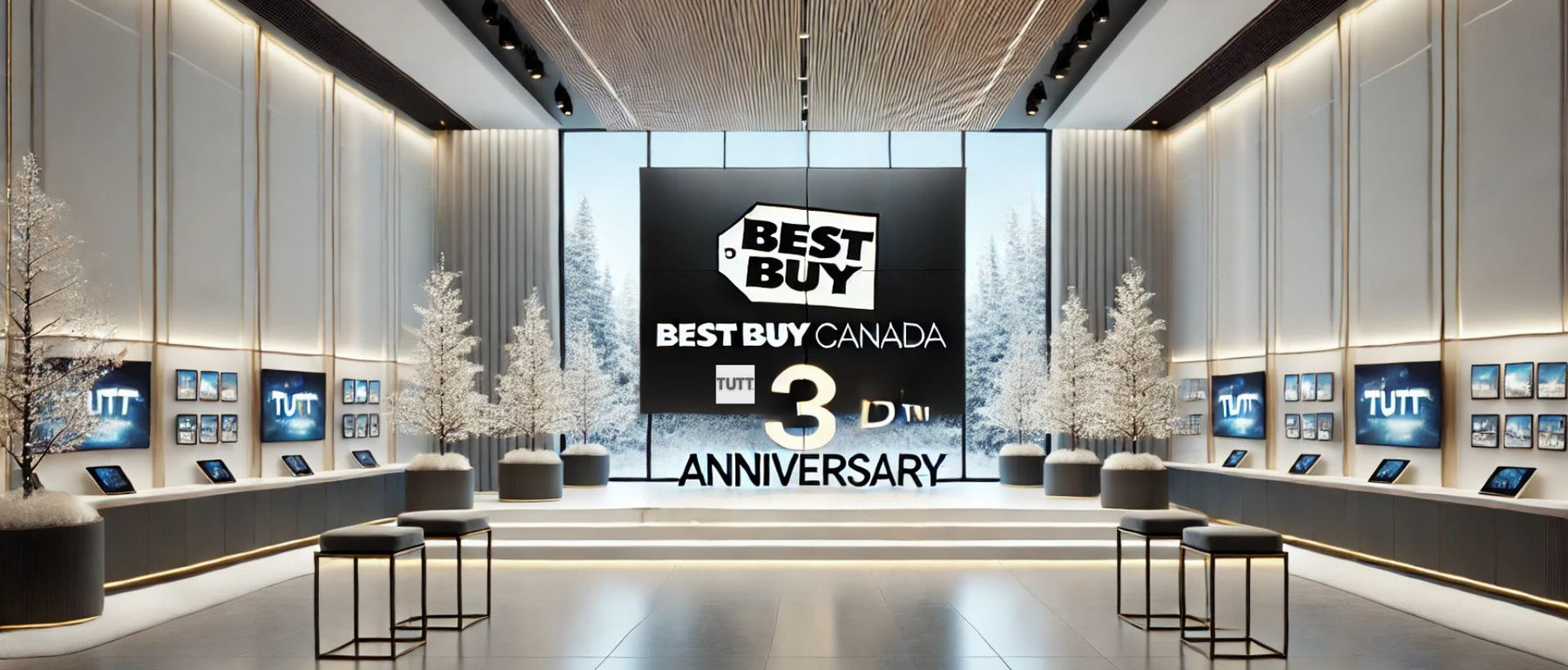 TUTT Celebrating 3 Years of Growth on Best Buy Canada