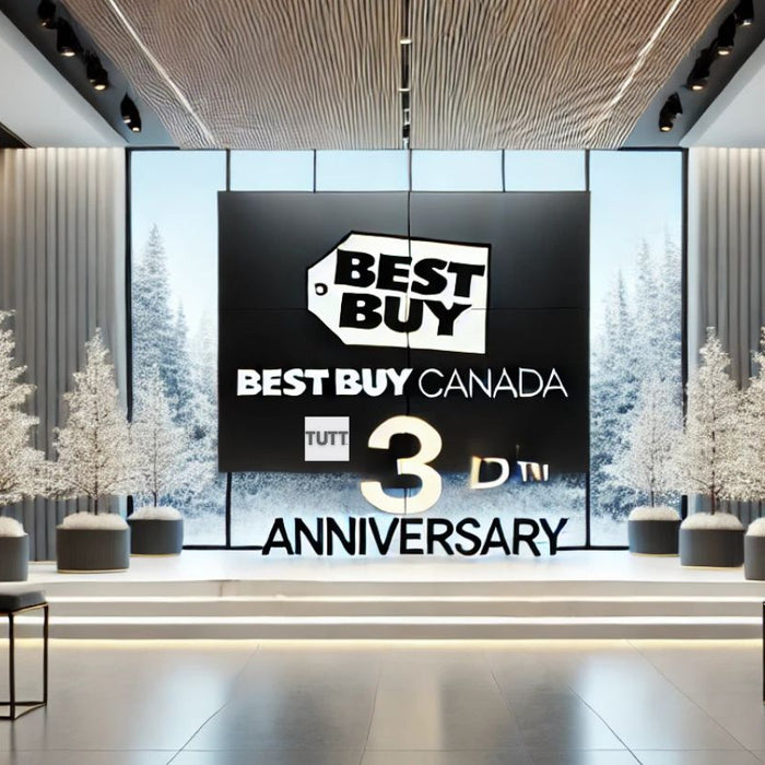 TUTT Celebrating 3 Years of Growth on Best Buy Canada