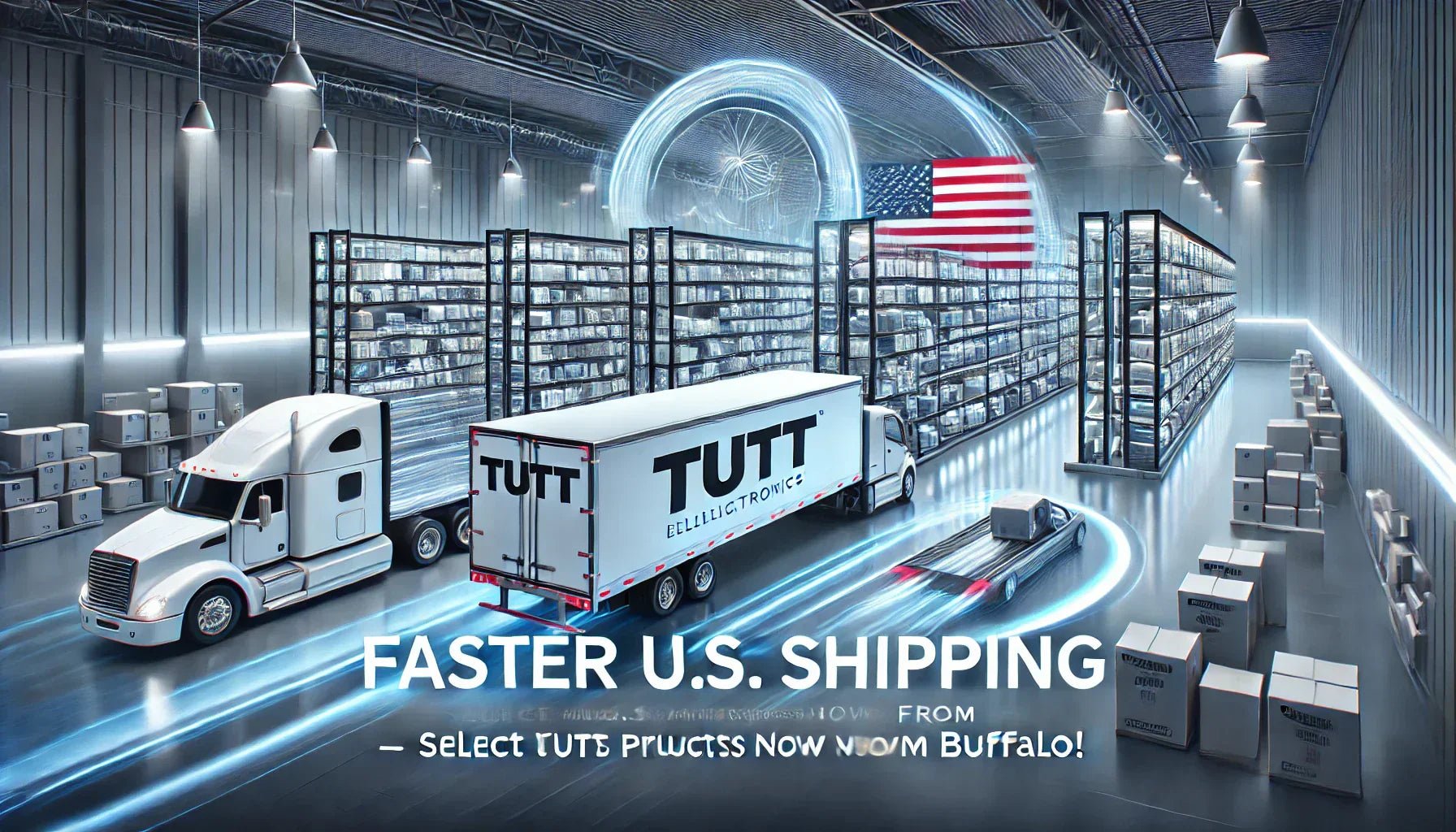 Faster U.S. Shipping from TUTT:  New Fulfillment Center in Buffalo, NY! - TUTT