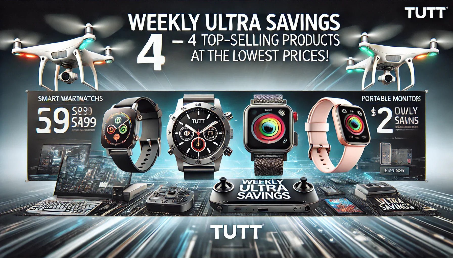 Weekly 4 Products on Ultra Sale – Unbeatable Deals at TUTT! - TUTT