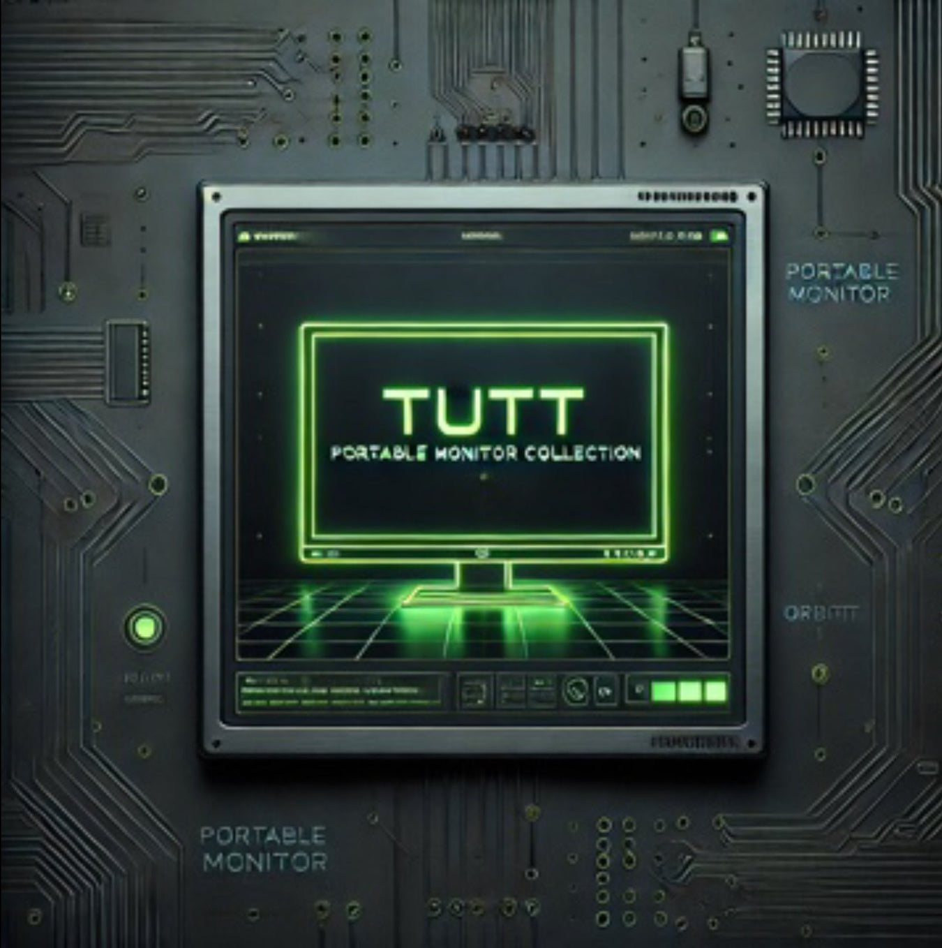 Portable Monitor for Laptop, Single, Dual and Triple Laptop Screen Extenders - TUTT