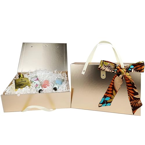 2 Pack Gift Box for Presents,11x7.6x3.5 Inches Large Gift Box with Lids By Good Dragons - TUTT