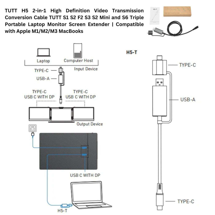 S7 PORTABLE MONITOR laptop screen extender TUTT