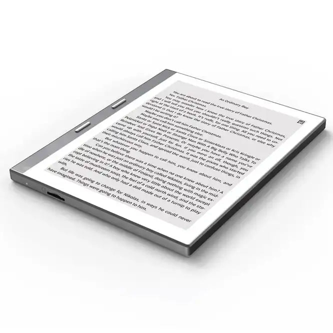 Liseuse TUTT | Écran tactile 5,76" | 32 Go + 128 Go (carte SD) | Étui de protection | Encre électronique | Ultra-légère et fine | E3 