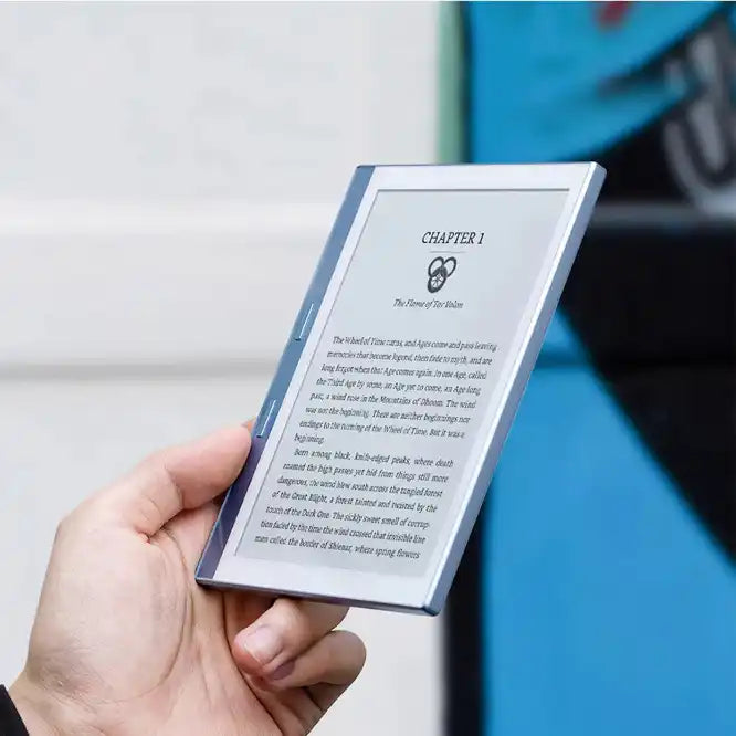 TUTT eReader 5.76” Touchscreen | 32 + 128GB (SD Card) Protective Case | E-ink Ultra Light & Slim E3