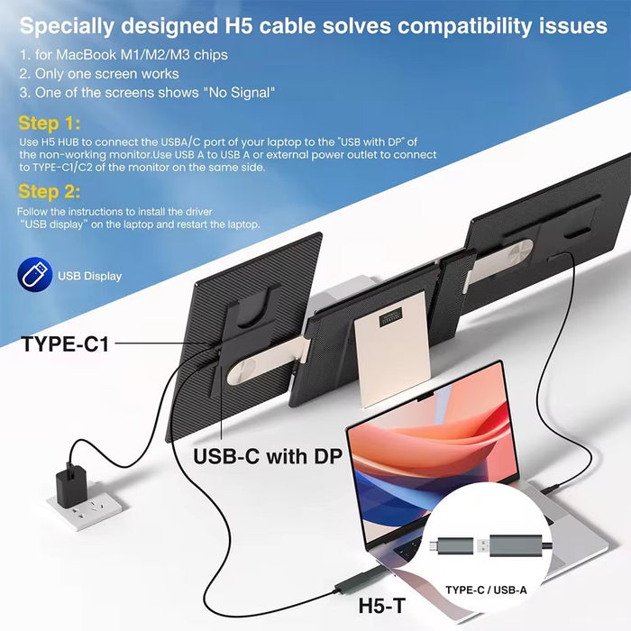 S7 PORTABLE MONITOR laptop screen extender TUTT