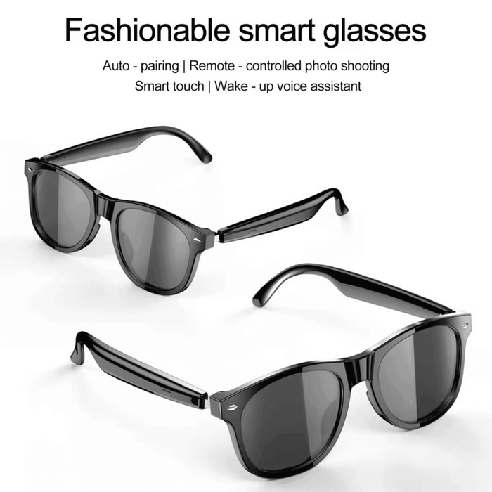 TUTT E8 Smart Bluetooth Sunglasses | AI Voice Assistance Call & Music | HD UV Protection | Anti-Blue Ray - TUTT