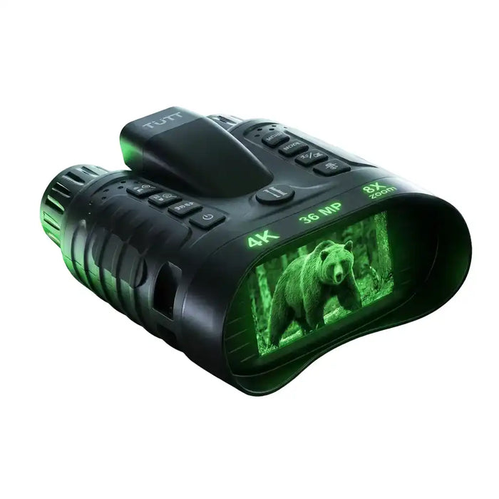 Lunettes de vision nocturne infrarouge TUTT, télémètre laser, jumelles 4K IP54 32 MP, zoom numérique 8x NV2185 Plus 