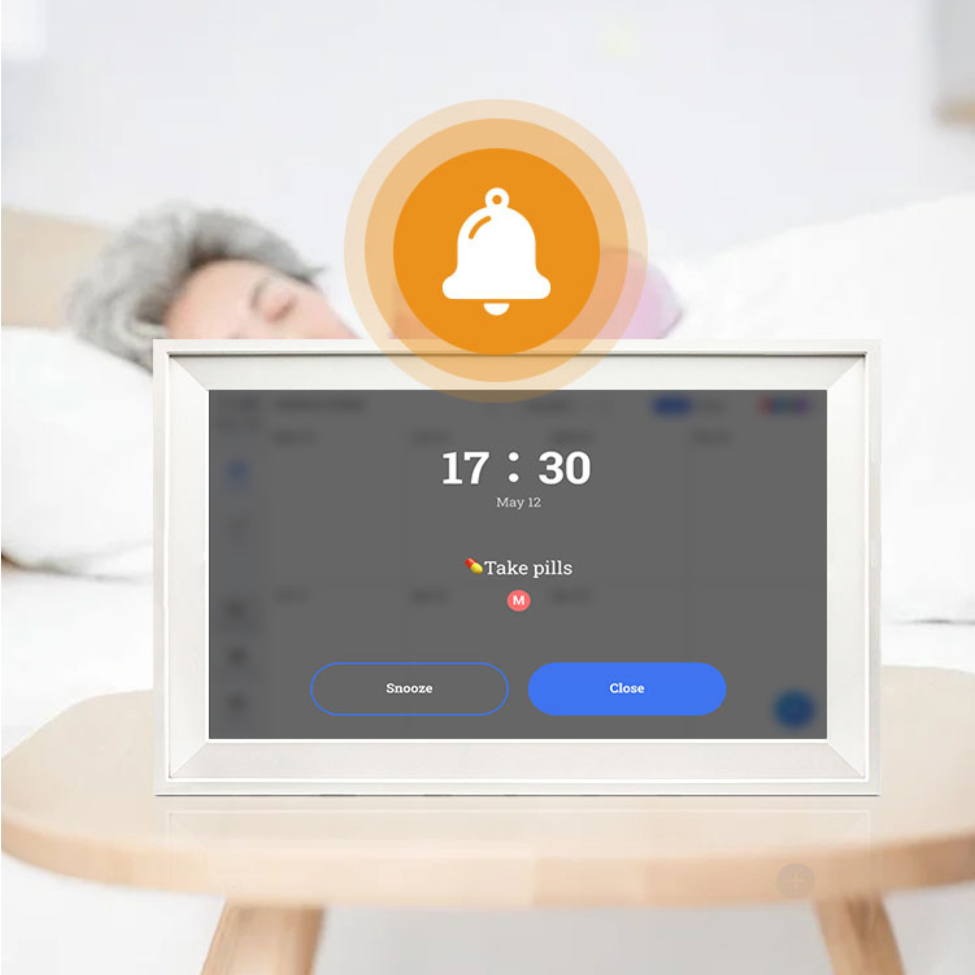 TUTT 15.6” Smart Digital Calendar & Chore Chart | Photo and Video Frame | Android Touchscreen Display Family Organizer + 128GB SanDisk EXTREME PRO® + 5 in 1 Reader