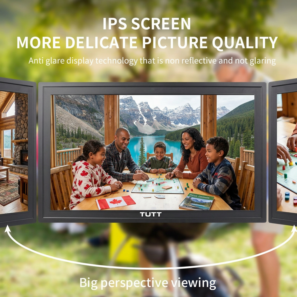 TUTT 21.5” Digital Calendar 32GB | Calendar, Wi-Fi Photo & Video Frame, Art Gallery | Premium Features No Subscription, Touchscreen