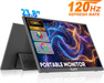 TUTT 23.8” 120Hz FHD Portable Monitor with Built-in Kickstand and VESA Mount S23