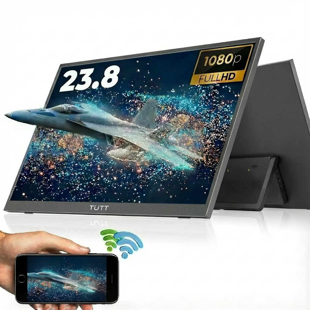 Best External Monitor for Laptop, Single Laptop Screen Extender USB-C