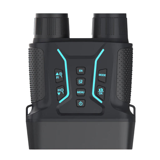 4K infrared night vision binoculars with HD screen, control buttons, black grip, TUTT