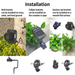 Time lapse camera installation options with nail, caliper, and suction cup brackets, TUTT