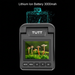 TUTT 4K time lapse camera with LCD screen displaying mushrooms, 3000mAh lithium battery. TUTT