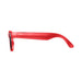 Side view of red TUTT AI smart camera sunglasses with sleek frame and integrated technology TUTT