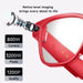 Red smart glasses with integrated 800W camera and 3200W pixels for 1200P retina-level imaging quality TUTT