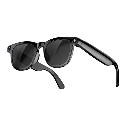 TUTT AI Smart Glasses Sunglasses, 8MP Camera, ChatGPT, Translation Dual Lenses Replaceable with Prescription