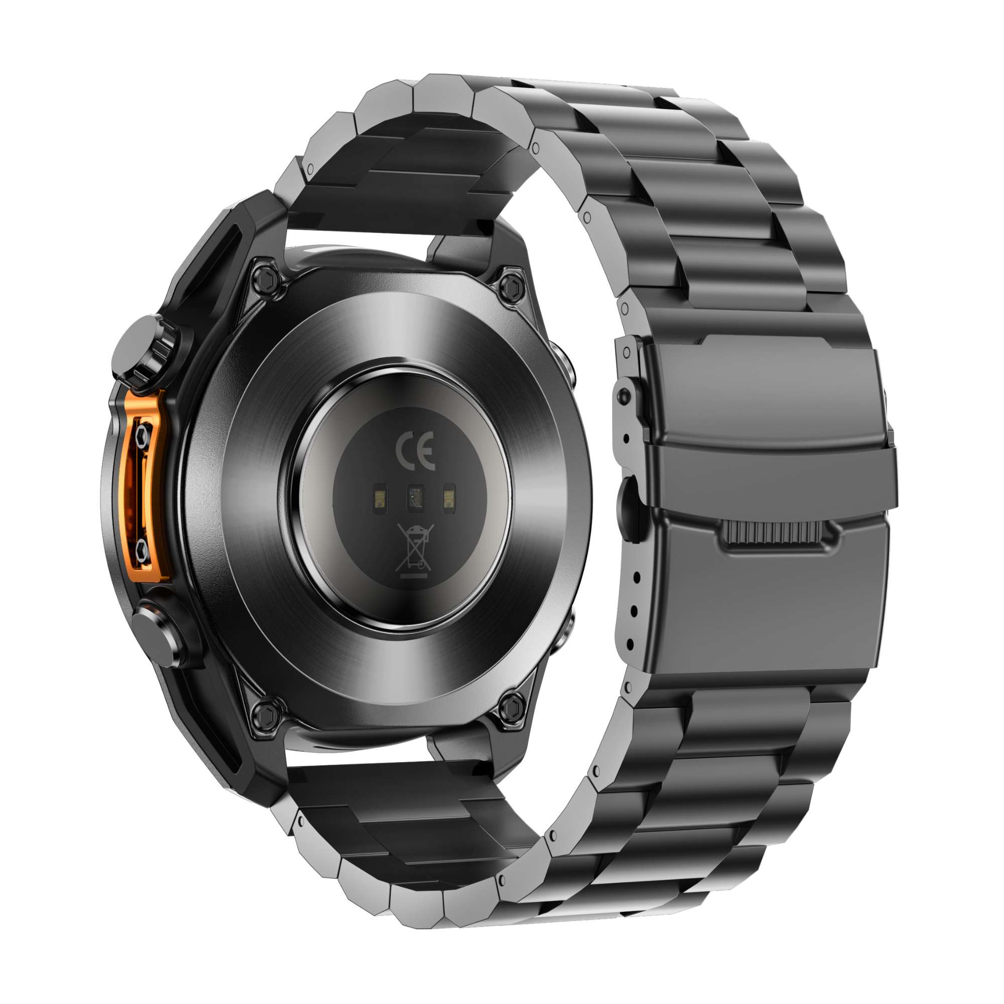 TUTT Tactical Smart Watch For Men | 1.43 Dial | Compass Flashlight Chat-GPT 3TAM Waterproof | Rugged Fitness and Health Tracker | H300 Smartwatch 400mAh Battery