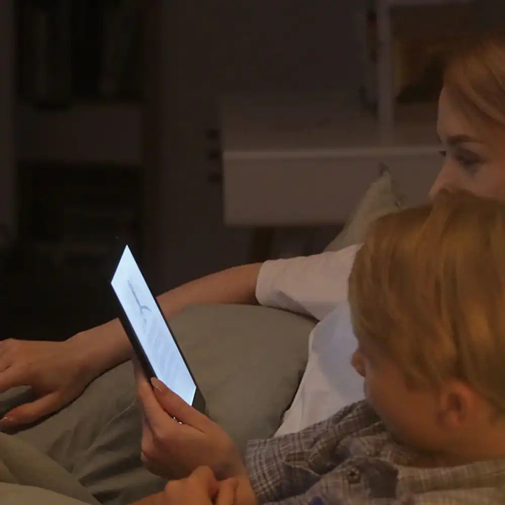 Liseuse TUTT 6" 64 Go avec écran tactile | Double éclairage frontal, encre électronique + étui de protection E5 