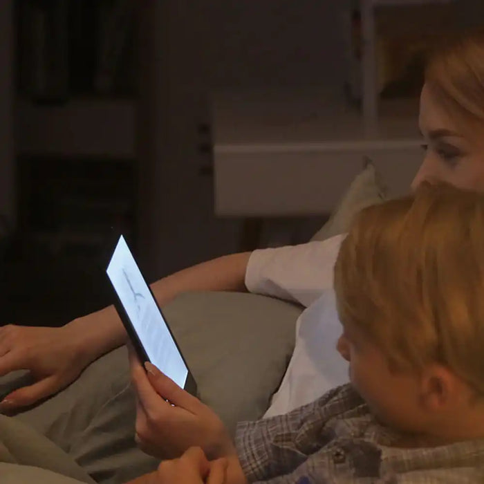 TUTT 6” eReader 64GB with Touchscreen | Dual Front Light E-Ink + Protective Case E5