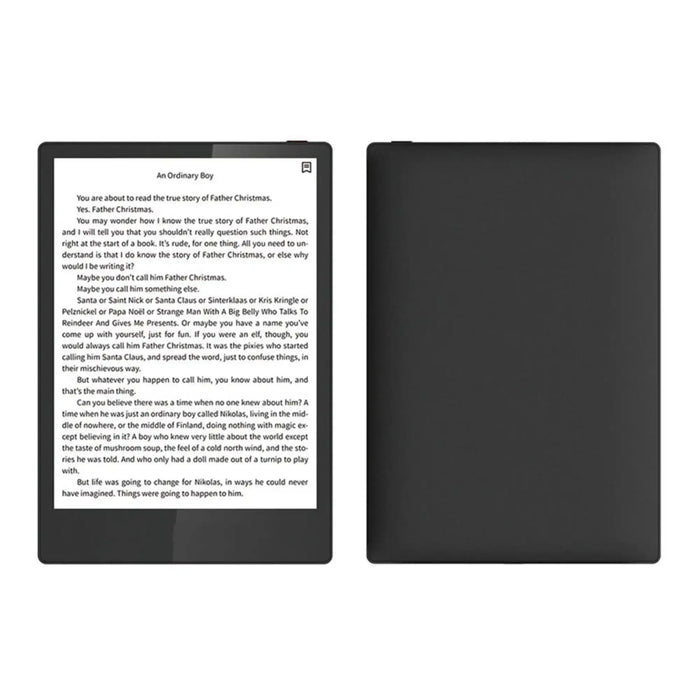 TUTT 6” eReader 64GB with Touchscreen | Dual Front Light E-Ink + Protective Case E5