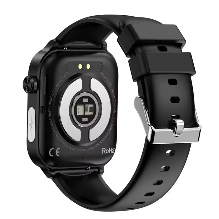 Montre connectée TUTT ECG avec suivi de santé par IA, analyse de la composition corporelle et appels Bluetooth – Écran HD 1,39", étanchéité IP68, batterie 340 mAh E7