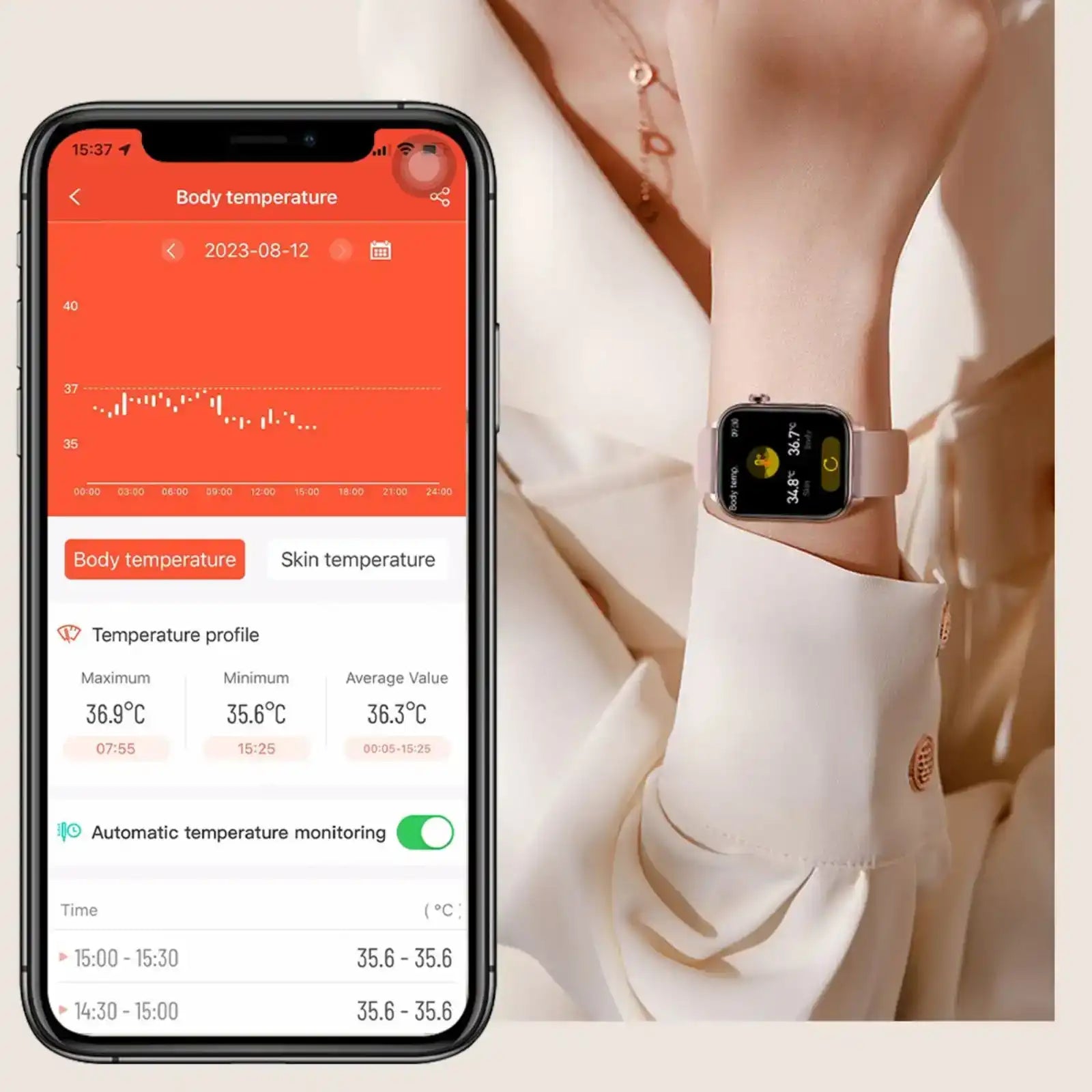 TUTT ECG Smart Watch with, AI Health Monitoring, Body Composition & Bluetooth Calling – 1.39” HD Display, IP68 Waterproof, 340mAh Batter E7