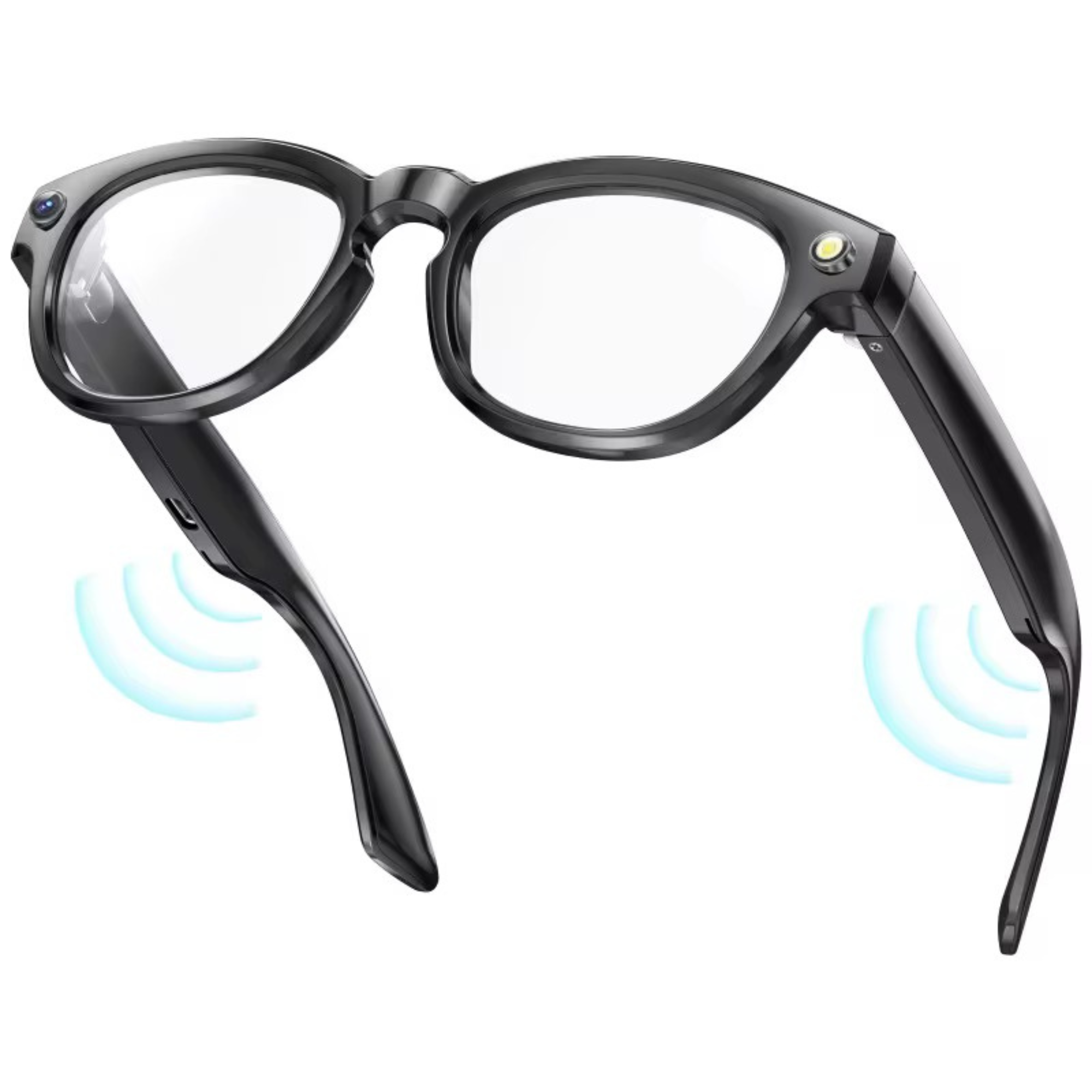 TUTT Smart Bluetooth Camera Glasses | Photochromic Sunglasses | Video, Image Voice Recording | Call, Music | Pedometer, Calorie and Distance Tracking | Anti Blue-Light Coating GS3
