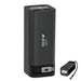 Black 100W portable laptop power bank with digital display and USB-C cable TUTT