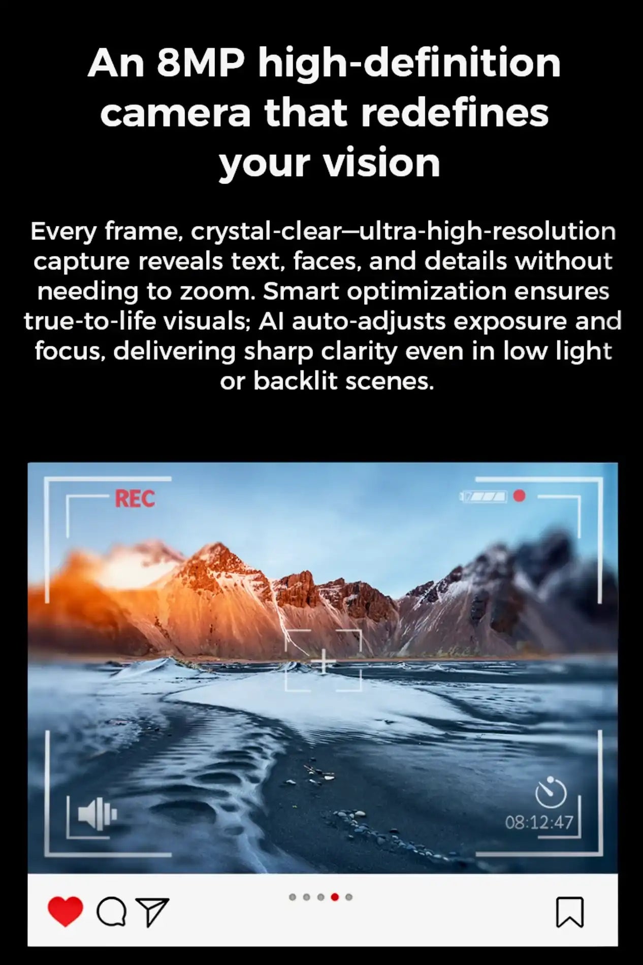 TUTT Ai Smart Glasses, Chat GPT | 8MP Camera Sunglasses Photo, Video, Music & Call Features, Ai Translator | Anti-Blue Light Touch Control M1