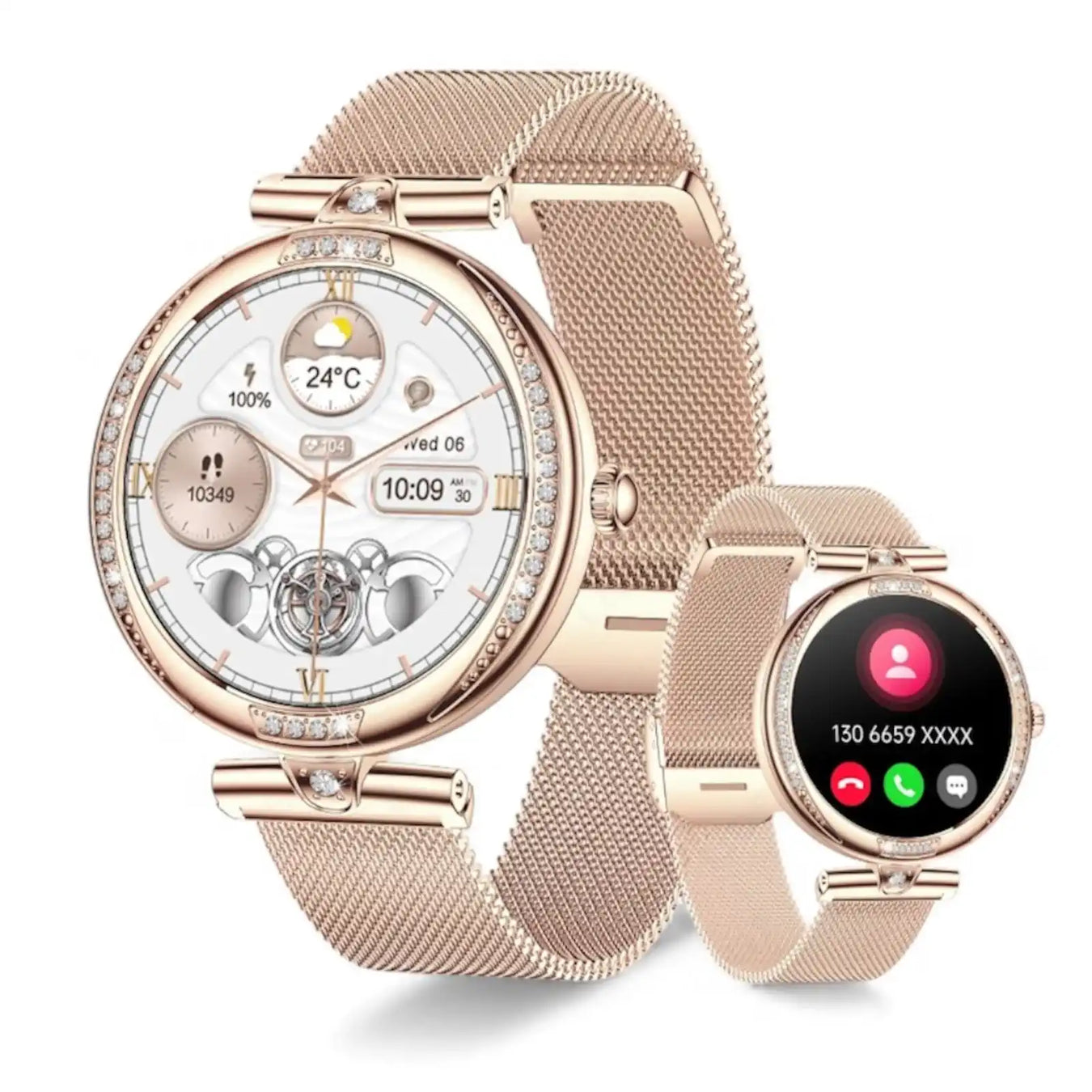 Smart Watch for Women – Elegant, Feminine Design with Full iOS & Android Compatibility
