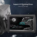 4K night vision camcorder with 3.0-inch IPS TFT LCD, 270° rotating screen, showing wolves under full moon TUTT